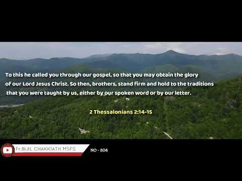 2 Thessalonians 2:14-15 | Daily Word_29/07/2022 | Whatsapp Status