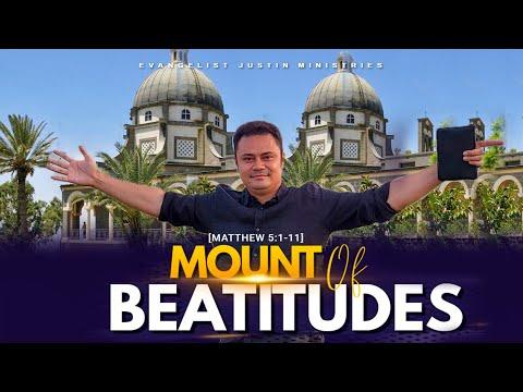 MOUNT OF BEATITUDES, ISRAEL! Matthew 5:1-11 Sermon on the mount!