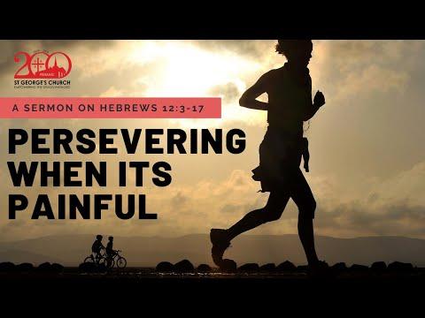 Persevering When It's Painful (Hebrews 12:3-17)