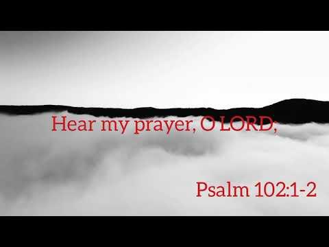 Hear my prayer ???? Psalm 102:1-2 (Bible verse)