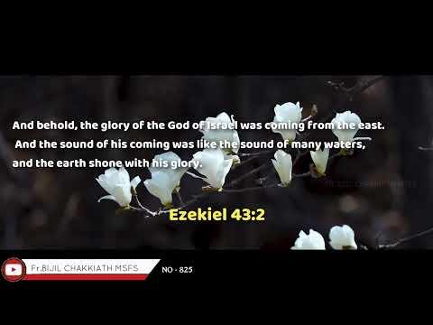 Ezekiel 43:2 | Daily Word_29/08/2022 | Whatsapp Status