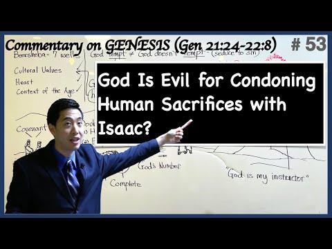 God Is Evil for Condoning Human Sacrifices with Isaac? (Genesis 21:24-22:8) | Dr. Gene Kim