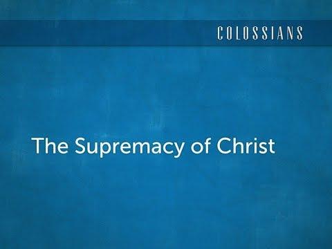 The Supremacy of Christ in Marriage and Family (Colossians 3:18-21) Pastor Jamey Miller