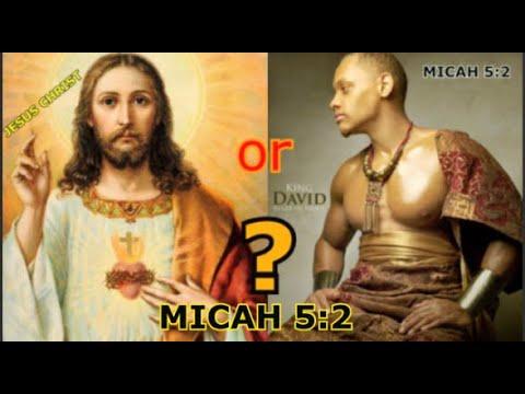 JESUS OR KING DAVID (MICAH 5:2)
