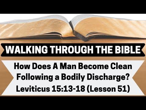 How Would a Man Become Clean Following a Bodily Discharge? [Leviticus 15:13-18][Lesson 51][WTTB]