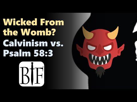 Wicked From the Womb? Calvinism vs. Psalm 58:3