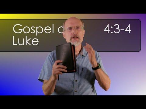 Luke 4:3-4 Temptation: Stones into Bread?