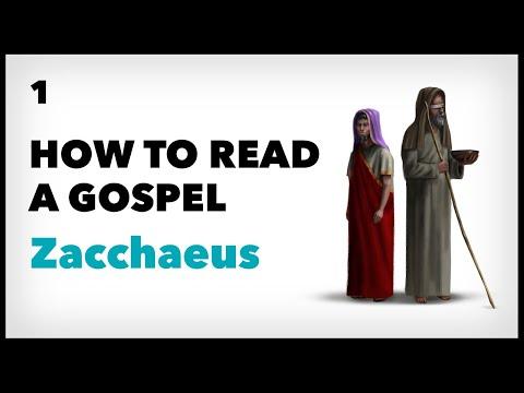 Luke 19:1-10 Zacchaeus Explained - How to Read a Gospel (1st of 10 videos)