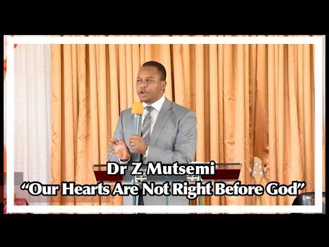 Dr  Z  Mutsemi | Our Hearts Are Not Right Before God [Acts 8:18-21]
