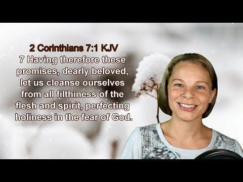 2 Corinthians 7:1 KJV - Holiness, Forgiveness - Scripture Songs