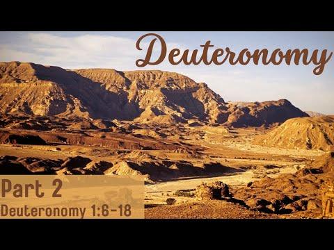 Remember to Move and Manage | Deuteronomy 1:6-18 - Exposition of Deuteronomy, Part 2