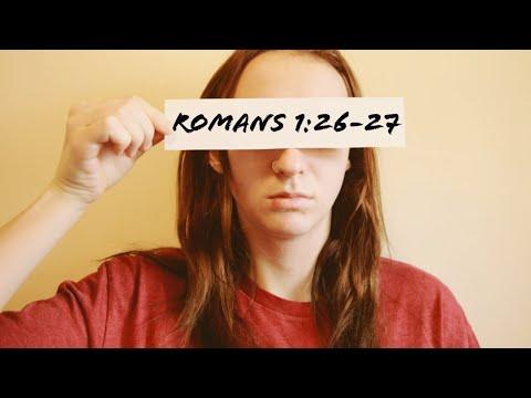 What Romans 1:26-27 Teaches about Homosexuality