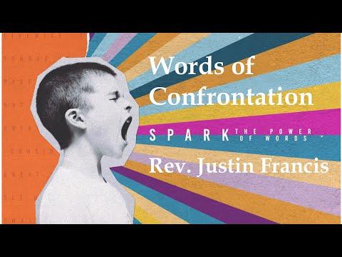 Pastor Justin Francis Sermon "Words of Confrontation" Matthew 18:15-20