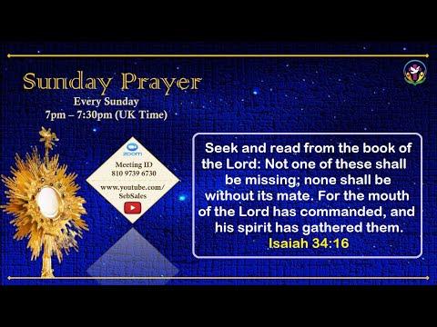 Sunday Prayer | Isaiah 34:16 | Word of God | Sebastian Sales | Healing & Deliverance Prayers