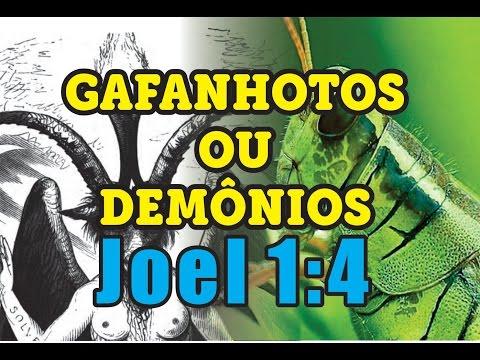 GAFANHOTOS OU DEMÔNIOS DE JOEL 1:4 - O QUE SÃO REALMENTE? / Locusts of the Joel