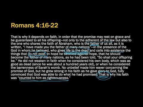 Romans 4:16-22 - What Faith Looks Like
