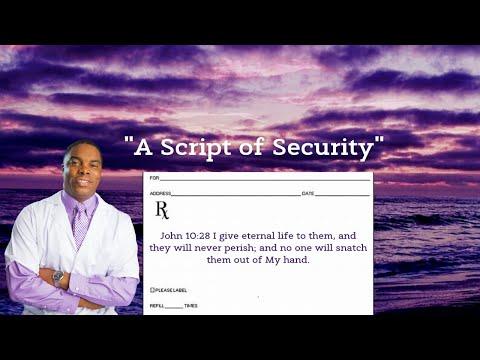 'A Script for Security' John 10:28