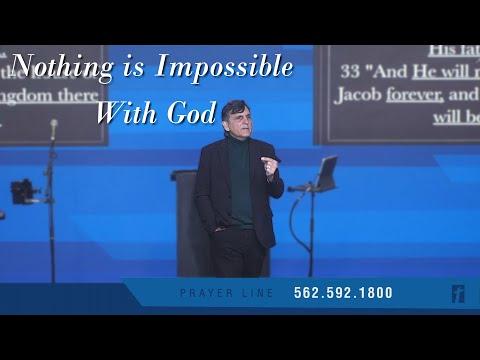 Nothing Is Impossible With God | Luke 1:26-38 | Sunday Service