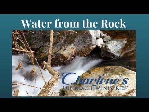 Water from the Rock. Numbers 20:1-13. Sunday's, Sunday School Bible Study.