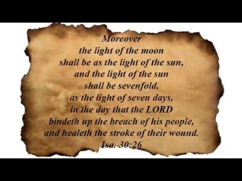 #152- Isaiah 30:26 part 2 &quot;Sun sevenfold&quot;