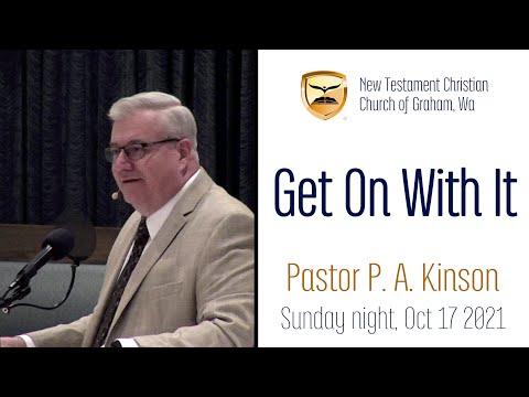 Get On With It — Deuteronomy 2:1-7 — Pastor Phillip Kinson
