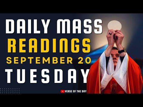 Daily Mass Bible Readings September 20, 2022 | Book of Proverbs | Luke 8: 19-21