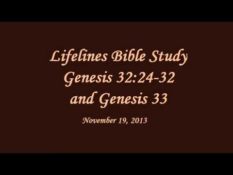 Genesis  32: 24-32 and Genesis 33 Bible Study 11-19-13