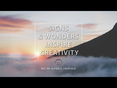 Signs and Wonders Inspire Creativity | Acts 5:1-16 | God's Battalion of Prayer Church