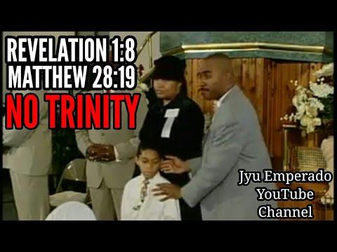 Pastor Gino Jennings - Matthew 28:19 & Revelation 1:8 NO TRINITY
