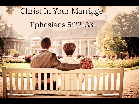Marco Quintana - Ephesians 5:22-33 "Christ in your marriage" Part 1