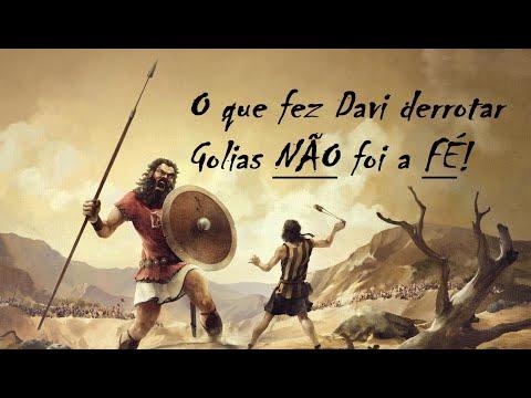 1 Samuel 17: 45 - O que fez Davi derrotar Golias NÃO foi a FÉ!
