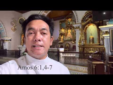 Ang Pagninilay sa Unang Pagbasa, Ika-26 Linggo sa Karaniwang Panahon, Amos 6:1,4-8