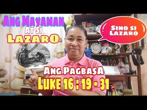 Luke 16:19-31 Ang Mayaman at Si Lazaro / Ang Pagbasa / #gerekoreading II Gerry Eloma Channel