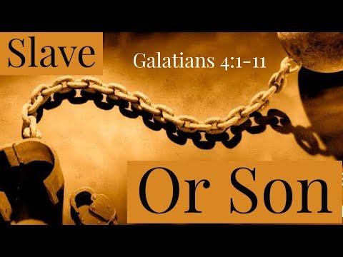 Marco Quintana - Galatians 4:1-11 "Are you a son or a slave?"