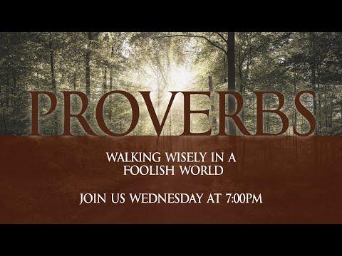 Pastor Rodney Finch - Proverbs 1:20-33