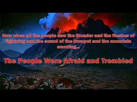 The People Were Afraid and Trembled - Exodus 20:18-21:36
