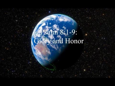 Psalms 8:1-9: Glory and Honor to the Lord