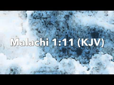 God's Time:  Malachi 1:11 (KJV)