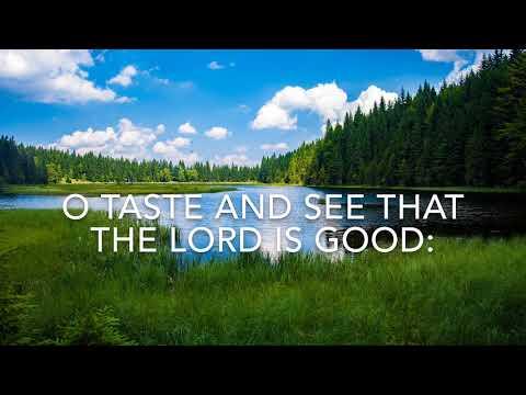 KJV Psalm 34:7-8 | Scripture Song