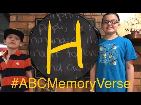 H | ABC Memory Verse | Psalm 111:9