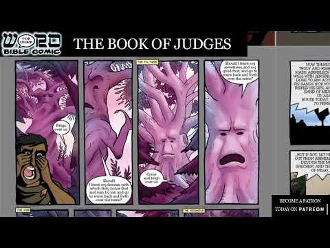 Judges 9:5b-21 Bible Study with the Word for Word Bible Comic