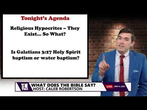 Is Galatians 3:27 Water Baptism? - Caleb Robertson