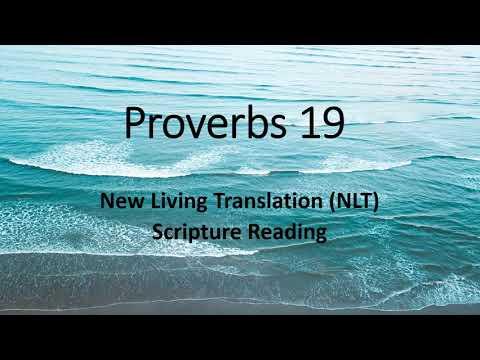 PROVERBS 19:1-29 | SCRIPTURE READING
