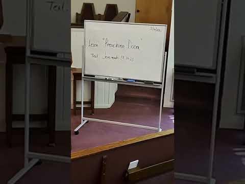 Zion Church School 5/17/2021 - PREACHING DOOM : Jeremiah 38:14-23, Laura Hunt, Teacher