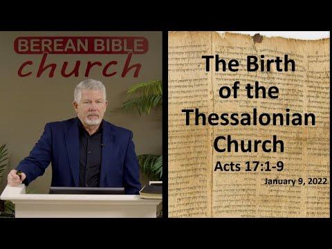 The Birth of the Thessalonian Church (Acts 17:1-9)