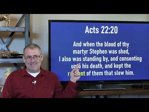 Acts 22:17-29 Study 2 (03/13/2022)