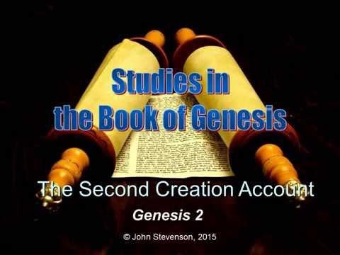 Genesis 2:4-7.  The Second Creation Account