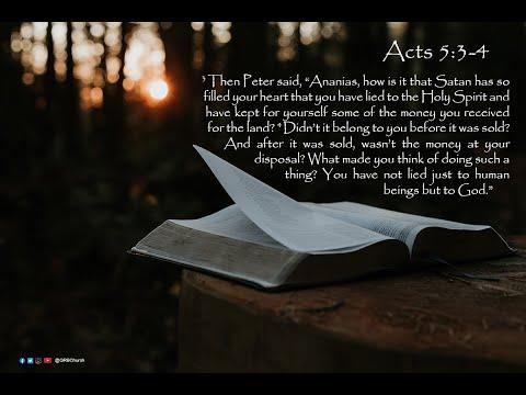 Daily Bible Readings - Acts 4:36-37 & 5:1-4 - Monday 22nd June 2020
