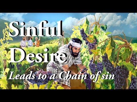 Sinful Desire [1 Kings 21:1-16] Leads to a Chain of sin | Today’s Bible Reflection