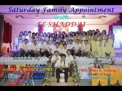 SATURDAY FAMILY APPOINTMENT with EL SHADDAI - 09-11-13 ( LUKE 21:1-4 )